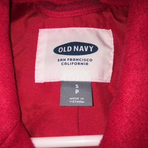 NWOT Old Navy peacoat - Picture 2 of 3